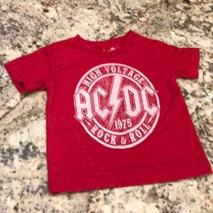 Baby AC/DC T-shirt 12M Red